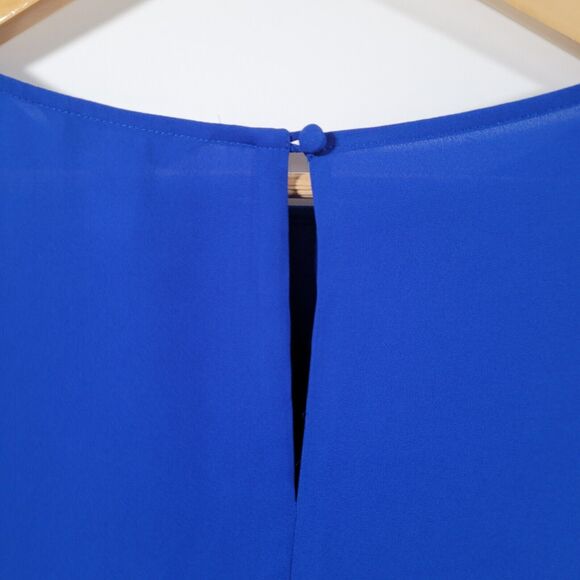 WHBM Royal Blue Top Sz 6 - Picture 4 of 8